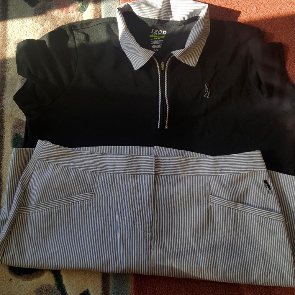 Izod golf outfit